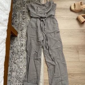Honey Belle Charcoal Jumpsuit